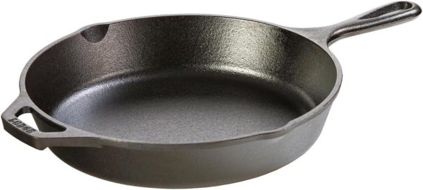 10.25 Inch Cast Iron Pre-Seasoned Skillet