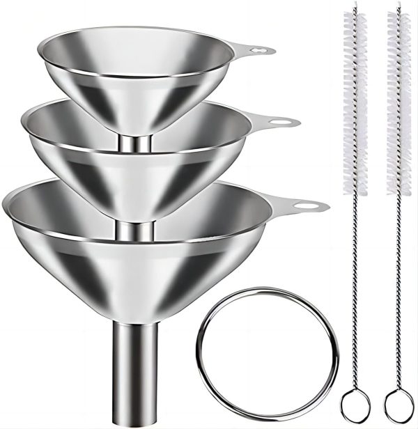 3 in 1 Metal Small Funnels